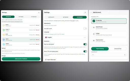 zWallet :: Private FHE wallet for Ethereum: confidential tokens (ERC-7984), shield/unshield, Ledger support.