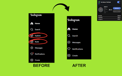 Focus Shield: No Shorts & Reels :: Block Shorts & Reels on YouTube, Facebook, & Instagram. A simple tool to remove distracting short-form videos & reclaim your focus.