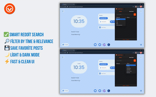 Reddit Finder :: Search Reddit posts easily with advanced features. Save posts, view comments, and use dark mode in a clean interface.