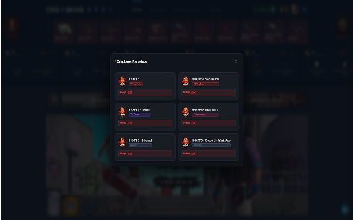 RollViewer - HNXFPS :: Adicione estatísticas reais, histórico do Upgrader, Case Odds e ferramentas visuais exclusivas ao site CSGO-Skins