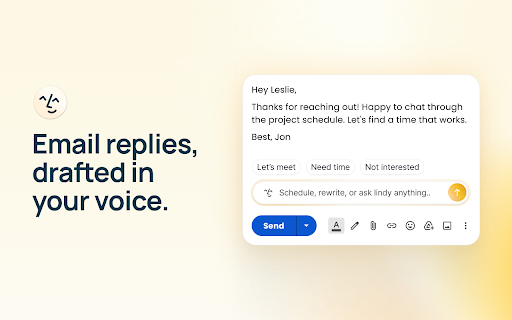 Lindy :: Access your Lindy AI assistant with a full-screen interface