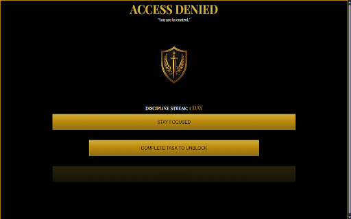 Dominus - Stay focused. Build discipline. :: Discipline through digital control.