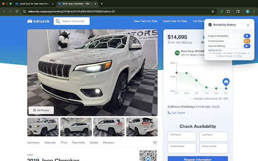 Grade My Car :: Shows powertrain reliability ratings for vehicles on car shopping websites
