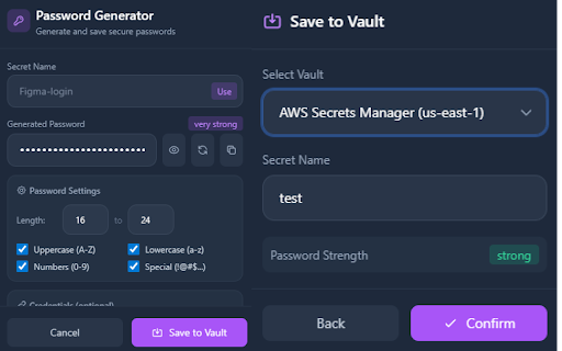 SatisVAULT :: Manage Azure Key Vault and AWS secrets in 1 click. No more portal switching. Free to start.