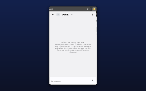 Secret Keeper :: Local end-to-end encryption for any website: encrypt and decrypt secret messages and files. Keys never leave your device.