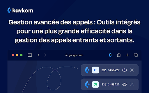 Kavkom Click to Call and Activity :: Simplify your call activities with Kavkom Click to Call extension