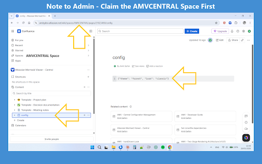 Atlassian Mermaid Viewer :: Renders Mermaid diagrams in Confluence and Jira, with quick actions to open in Mermaid Live Editor and copy diagram source code.