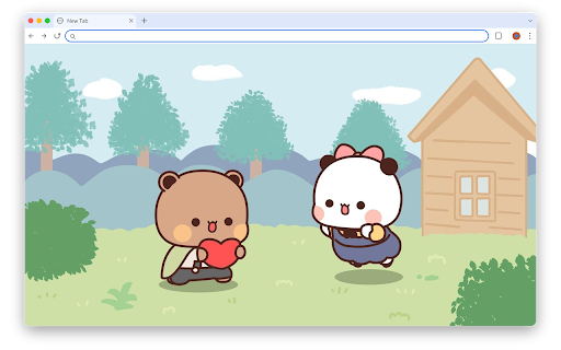 Bubu Dudu Wallpapers New Tab - Kawaii Backgrounds :: HD Bubu Dudu wallpaper for your new tab page. Cute couple Wallpaper for kawaii and aesthetic fans.