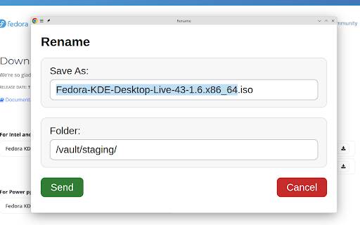 Aria2 Interceptor :: Intercepts Chrome downloads and sends them to Aria2 with a rename dialog and dashboard.
