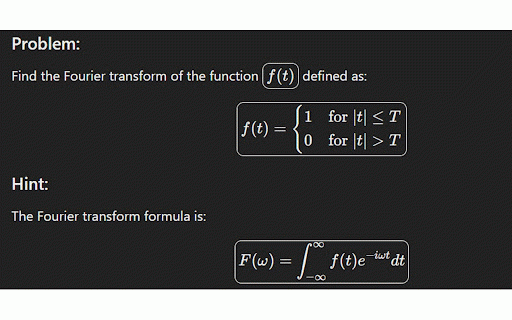 PiTEX :: AI Math Equation Copier - Extract LaTeX from LLMs/chatbots