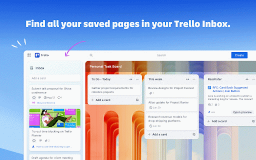 Add to Trello :: Turn your tabs into action items — send tasks and ideas to Trello