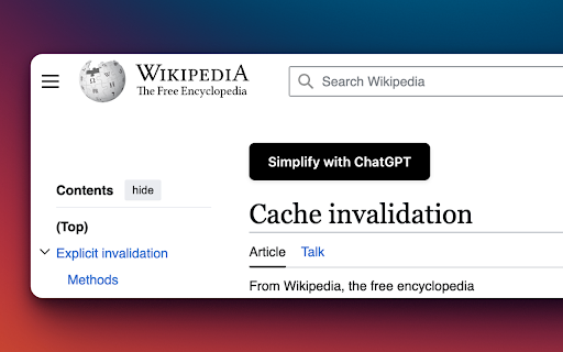 Simple Wikiclaudia :: Simplify Wikipedia articles with Simple Wikipedia, Claude, or ChatGPT