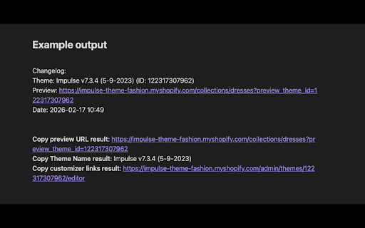 Shopify Dev Tools :: Quick dev tools for Shopify theme development