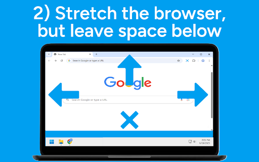 Auto Full Screen for Tabs & Videos :: Toggle tab full screen by placing the cursor at the top. Toggle video full screen video by pressing play & pause.