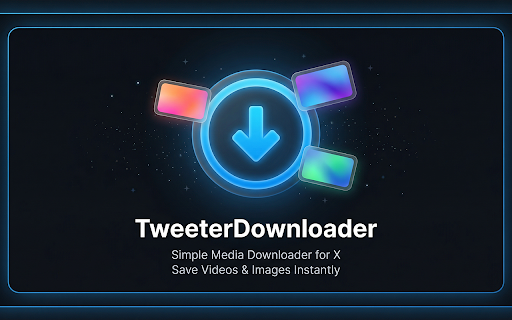 TweeterDownloader :: Download media directly from X.com (Twitter) instantly.