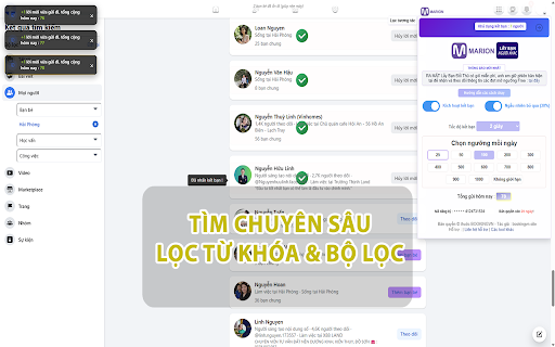 BOOKINGVN - Auto Lấy Bạn Người Khác trên facebook :: Kết bạn trong group, từ bài quảng cáo, theo tệp UID, bạn bè của người khác và khách hàng của đối thủ...