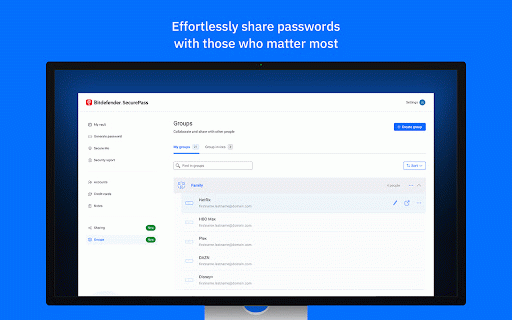 Bitdefender SecurePass :: Vault-like protection for passwords and sensitive data across all your devices.