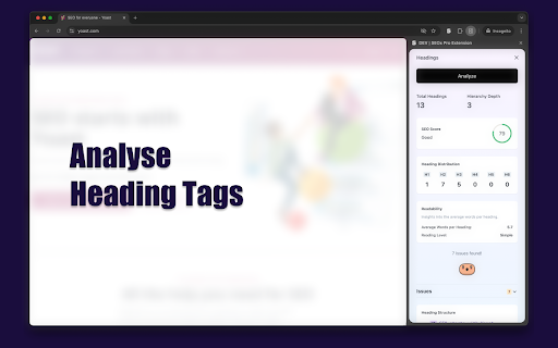 SEO Extension :: Pinpoint SEO issues instantly. Designed for SEO experts and anyone. No guesswork—just results.