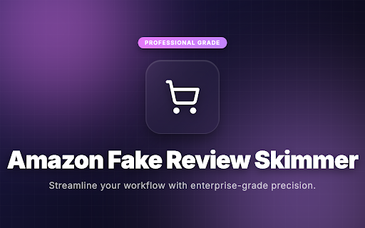 Amazon Fake Review Skimmer :: Highlights potentially suspicious reviews on Amazon product pages using heuristic analysis of review patterns and language.