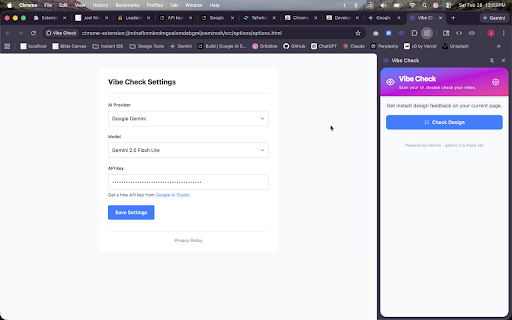 Vibe Check :: Real-time design feedback and vibe checks for your web apps using AI.