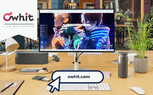 My Hero Academia Neon Live Wallpaper :: Dynamic My Hero Academia trio with neon lighting effects showcasing Deku, Bakugo and Todoroki.