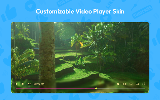 Youuub Player for YouTube :: Replace the default YouTube player with a sleek, customizable alternative. Upgrade your YouTube experience with style and ease!