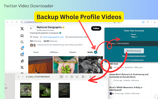 Twitter Video Downloader :: Download and save HD videos from Twitter/X in original quality with just one click – fast, easy, and secure!