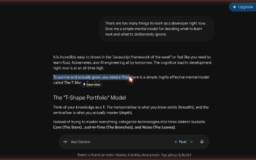 JumpBack: Save ChatGPT, Claude & Gemini Highlights :: Highlight & save insights from ChatGPT, Claude and Gemini. Auto bullet summaries. One click jumps back to the exact spot.