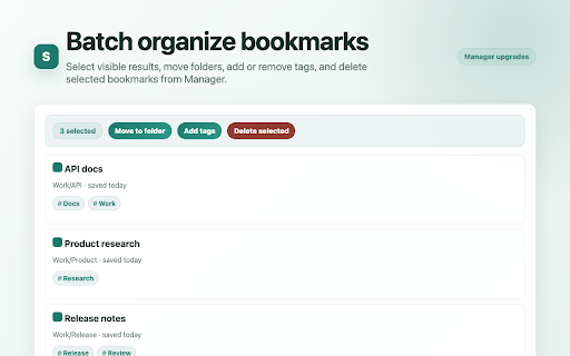 SafeMarks :: Local encrypted bookmark vault. No account or cloud sync.