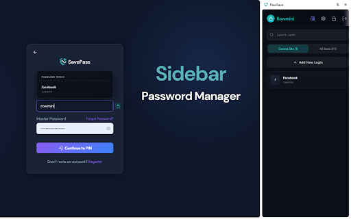 PassSave :: Premium Password Manager Vault