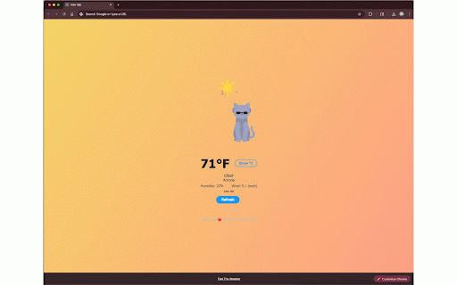 Feel The Weather :: Experience weather through beautiful animations and overlays