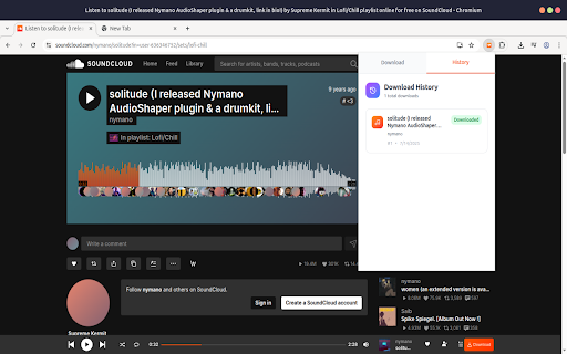 SoundCloud Enhanced Pro :: Enhanced SoundCloud experience with detailed track information, statistics, and audio tools
