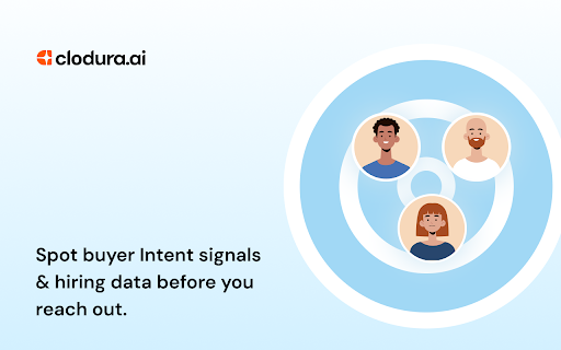 Clodura.AI :: Find verified B2B contact data — emails, direct dials & buyer intent signals — on any website with one click.