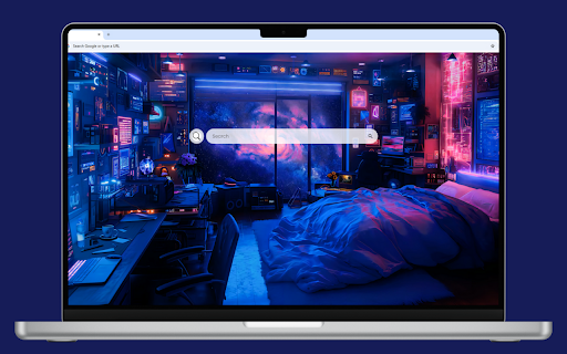 Space Galaxy Bedroom Live Wallpaper :: Transform your space with galaxy-inspired bedroom visuals and quick shortcuts.