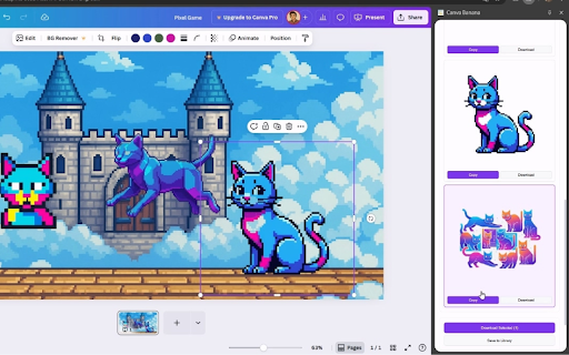 Canva Banana :: Generate custom design elements for Canva with AI - 為 Canva 生成自訂設計元素的 AI 工具