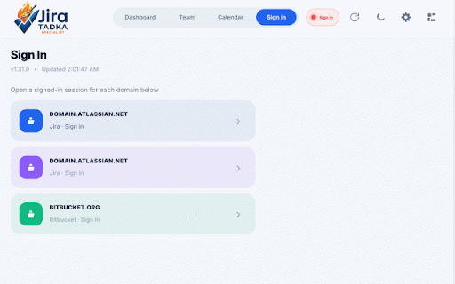 Jira & Bitbucket - Worklog Dashboard :: Track Jira Working hours, Bitbucket PRs & DX metrics. inbuild AI features to ask questions. Calendar, team & API keys.
