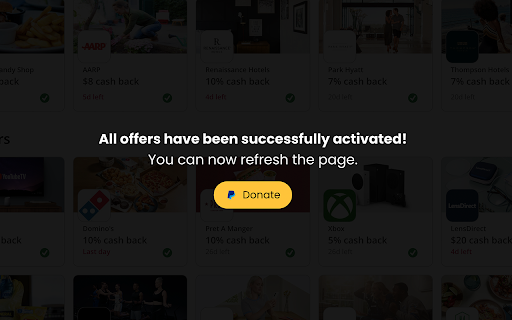 Auto Activate Chase Credit Card Offers :: Automatically activate offers on your Chase credit cards with ease.