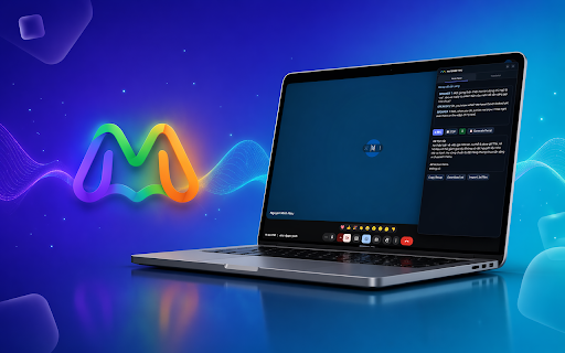 notemeeting :: Meeting note taker extension with realtime transcript and recap