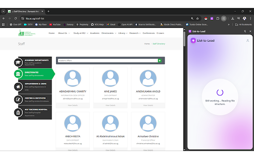 List-to-Lead: AI B2B Lead Extractor :: Instantly extract verified emails, phone numbers, and leads from any website, image, or document using AI.