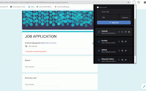 URL Hub :: Store and organize your favorite URLs and profile links