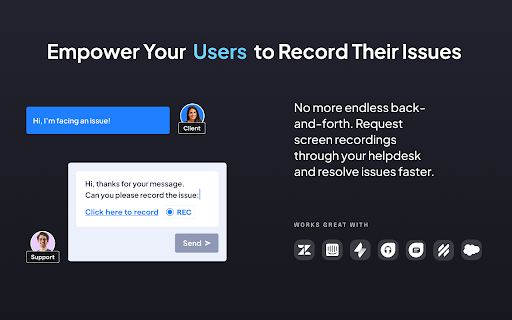 Birdie :: Record your screen, capture logs, and document repro steps—all in one click. Simplify bug reporting and speed up issue resolution.