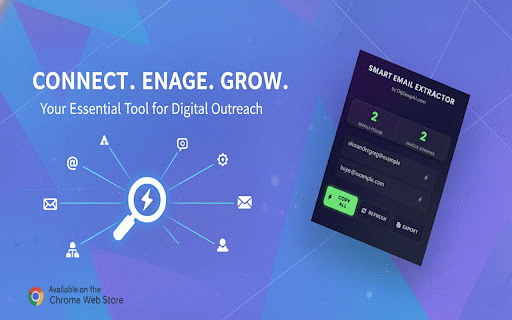 Smart Email Extractor :: Intelligently extracts and filters email addresses from the active website.
