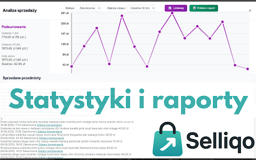 selliqo.app :: Automatyzuj swoją pracę na vinted z naszym narzędziem AI selliqo.app.