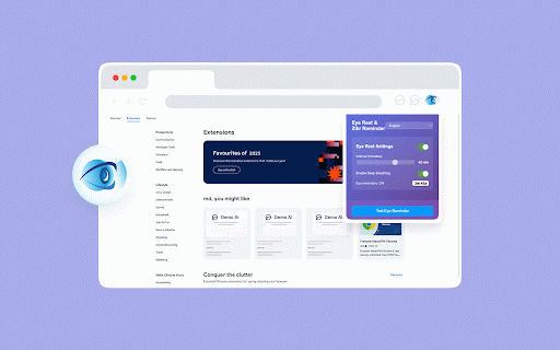 Eye Rest & Zikr Reminder :: A zikr-based Eye Rest Reminder to support eye breaks, reduce screen stress, boost productivity, and focus during long work sessions