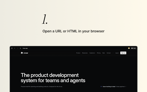 Facsimile - URL to Design :: Capture any web page and paste it into Figma as an editable design.