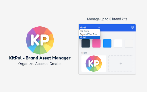 KitPal - Brand Kit Organizer :: Easily manage and access your brand assets with KitPal - your personal brand kit organizer.