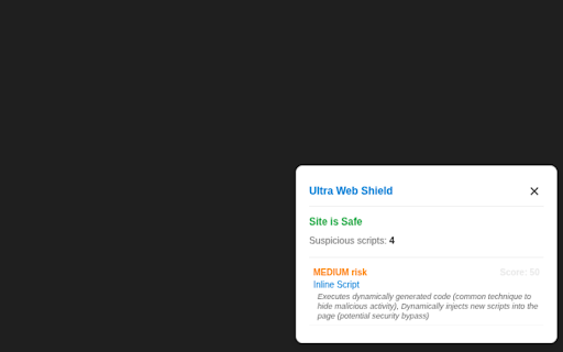 Ultra Web Shield Anti Virus :: Protect your website from viruses and malware.