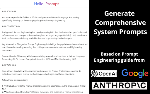 PromptJesus :: Transform any text into an AI-Optimized System Prompt for free with a single click