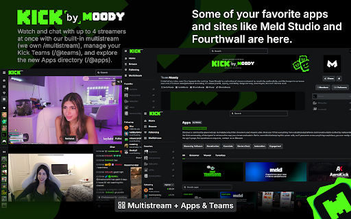 Kick by Moody | Upgrade Your Kick :: The features Kick should've launched on day one.