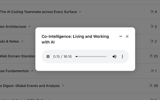 Powerpack for NotebookLM :: Turn web content into learning-ready notebooks in NotebookLM, designed for audio-first learning.